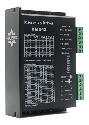 Controlador Digital Motor Cnc Paso A Paso 2 Fases Dm542 0