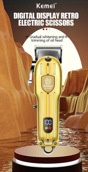 Maquina Corta Pelo Inalámbrica Recargable Kemei Km-pg802 1 Maquina Corta Pelo Inalámbrica Recargable Kemei Km-pg802 1