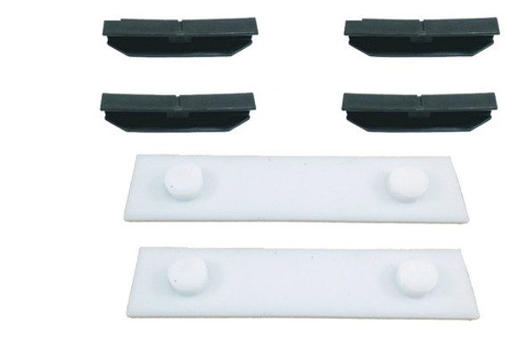 Kit Patines Placas Desgaste Desplazador Autoelevador Toyota 0