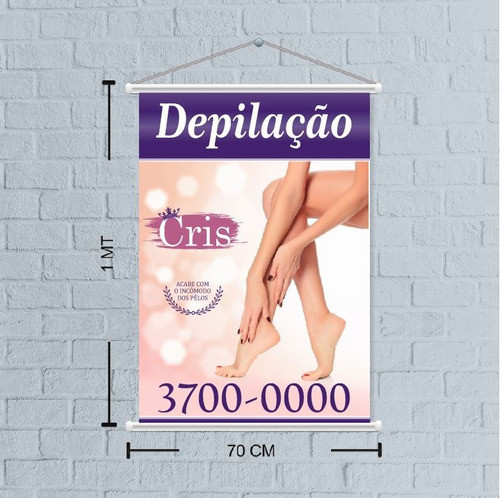 Banner Depilação Salão 0