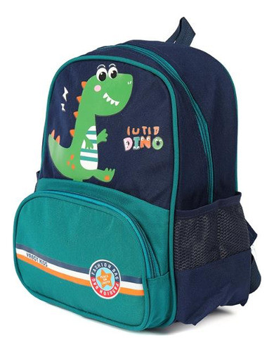 Mochila Infantil Canva Poppy Azul 1