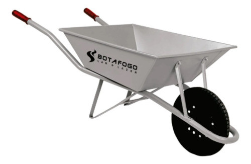 Carrinho De Mão Em Aço Galvanizado 60l Extra Forte Botafogo 0