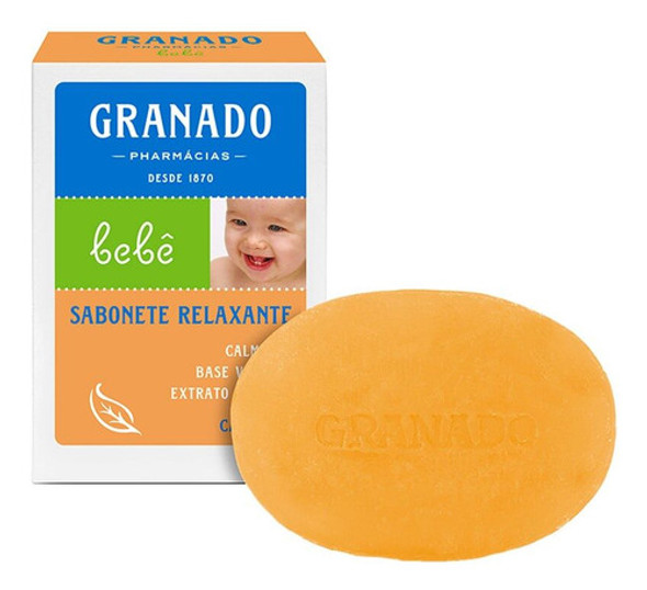 2 Sabonete Relaxante Camomila + Esponja Sortida Para Bebê 1 2 Sabonete Relaxante Camomila + Esponja Sortida Para Bebê 1