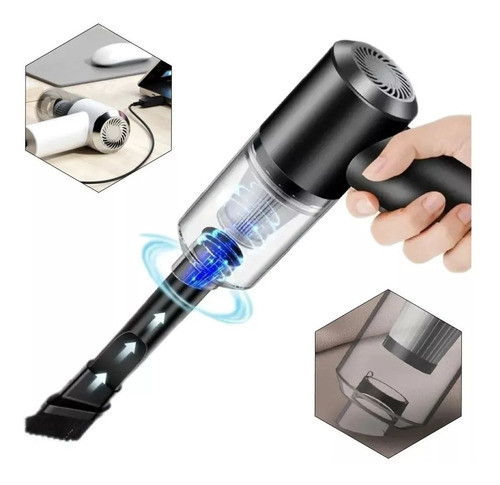Aspirador De Pó Veicular Usb Bateria Recarregável 2 Em 1 0