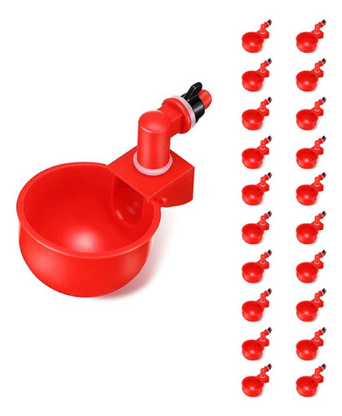 Bebedor Automático De Aves 20 Peças 0 Bebedor Automático De Aves 20 Peças 0