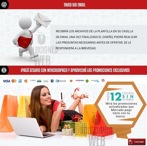 Plantillas Publicaciones Mercadolibre Venta Aviso Anuncio 1