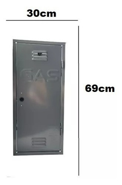 Tapa Puerta Gabinete 65x22 Con Llave 1