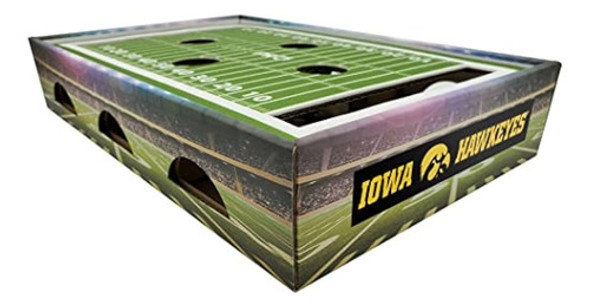 Pets First Ncaa Iowa Hawkeyes Cat Scratcher Box, Game Day Ca 0
