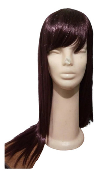 Peluca Corta Uva Tipo Anime Cosplay By La Parti Wigs! 0