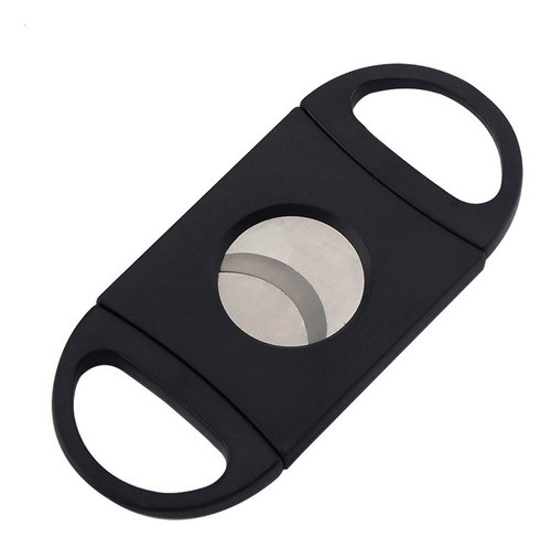 2 Cortador Charutos Cohiba R80 Lâmina Dupla Plástico Preto 0