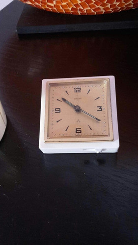 Reloj Despertador Peter Aleman  Años 70 A Cuerda Sin Uso 1