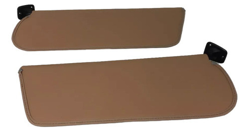 Juego Parasol Visera Ford F-100 82/87 Ambos Lados Beige 0