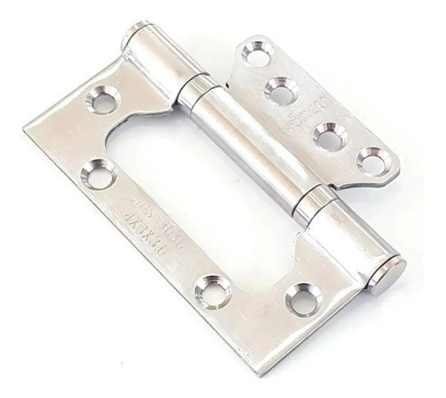 Bisagra Omega 100 X 75 X 2 Mm Acero Inoxidable Encolizada 1