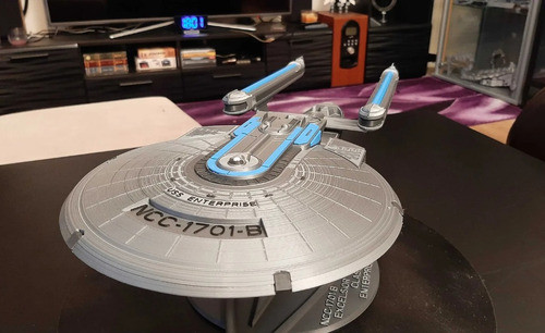 Nave I Uss Enterprise Ncc-1701-b Excelsior Impresion 3d 1