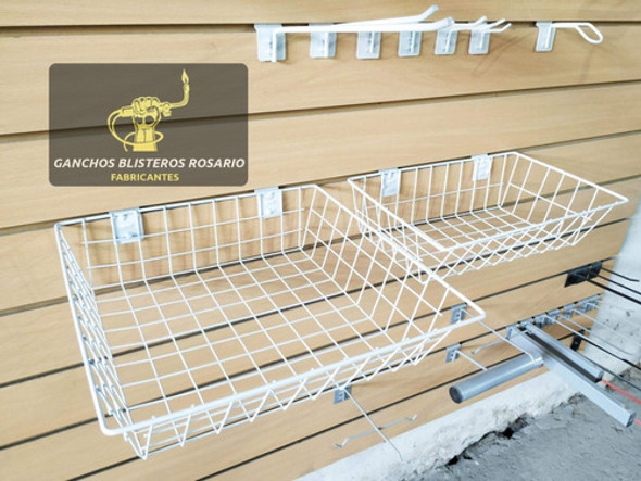 Ganchos 15cm 50 Unidades Placa Ranurada Santa Fe Interior 1