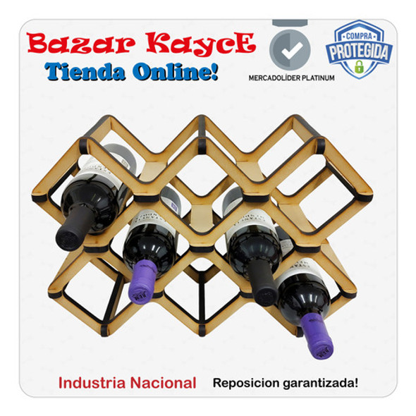 Bodega Encastrable 8 Botellas Cava Vinoteca Madera 1