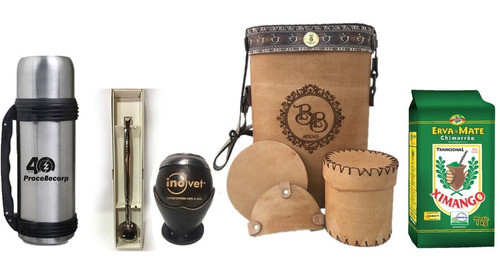Kit Chimarrão Personalizado Completo Uruguaio Com Erva Mate 0