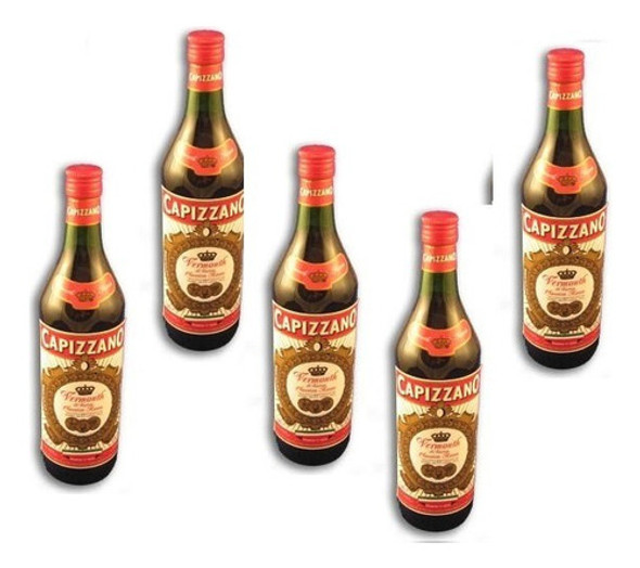 Vermouth Rosso Italiano Capizzano Estilo Torino Litro Ultima 0