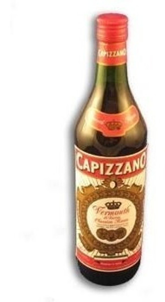 Vermouth Rosso Italiano Capizzano Estilo Torino Litro Ultima 1