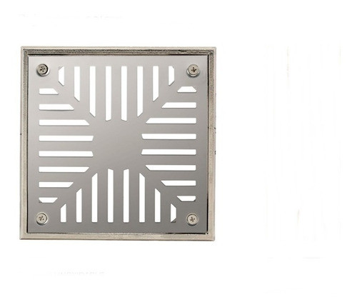 Reja Para Piso 12x12 Rejilla Acero Inoxidable Con Marco 0