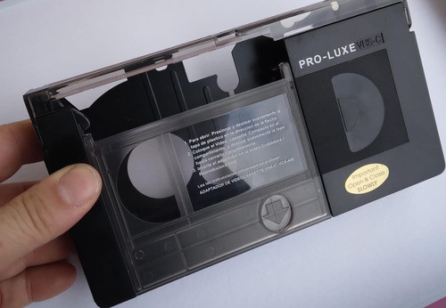 Casette Adaptador Vhs-c A Vhs. 0