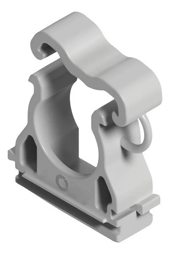 Grampa P/caño Gris Kalop 25mm Pack X40 0