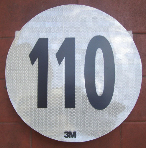 Circulos Limites De Velocidad 3m 1