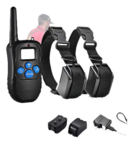 Collar Del Entrenamiento Entrenador Eléctrico E-collar Imper 0