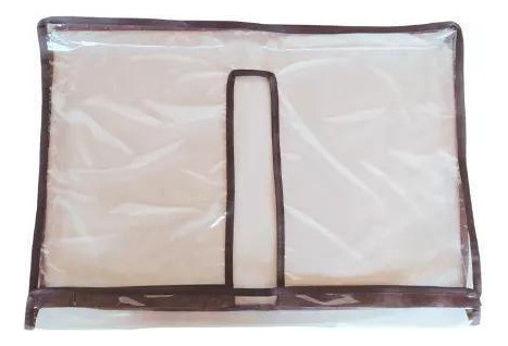 Capa Em Pvc Para Tv 32 Polegadas Com Fecho Aderente 0