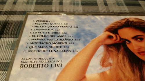 Victoria - El Color Del Amor - Cd Original Importado Latino 1