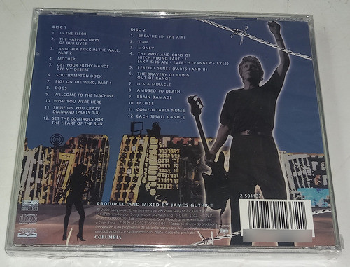 Cd Rogers Waters - In The Flesh (2cd's/lacrado) 1