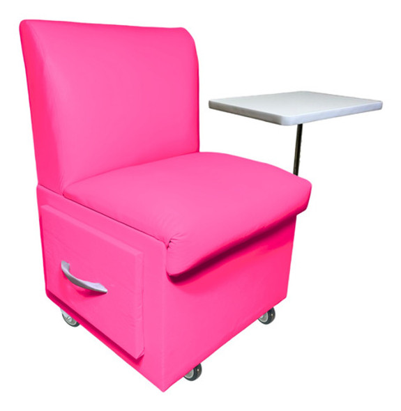 Cadeiras Cirandinha De Manicure Rosa Pink Tamanho Grande. 0
