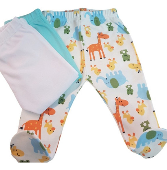 3 Peleles Recien Nacido Algodon 100% 0