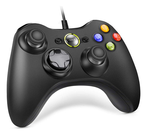 Joystick Xbox 360/ Slim/ Pc Voyee Negro 1