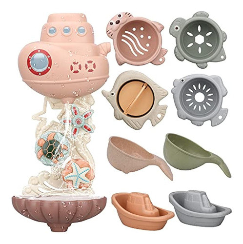 Lzzapj Juguetes De Baño Para Bebés Para Niños De 1 A 3 Años, 0