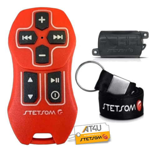 Controle Longa Distancia Sx Vermelho + Voltimetro Nano 1