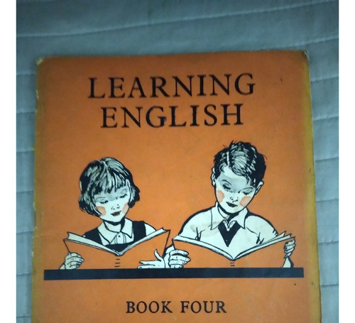 Libro Antiguo De Inglés Learning Englush Book 4 Miller 1969 0