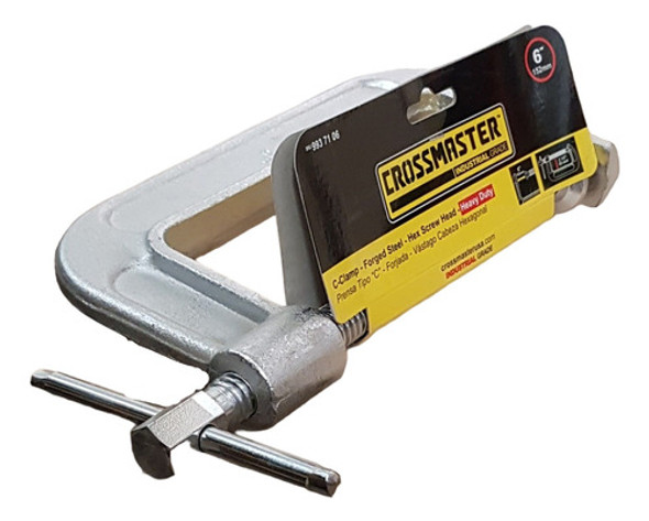 Prensa Tipo G 6 Pulgadas (152mm) Hierro Forjado Crossmaster 0