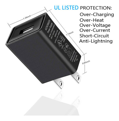 Compatible Con El Cargador De Telefono Jitterbug Flip - [li 1