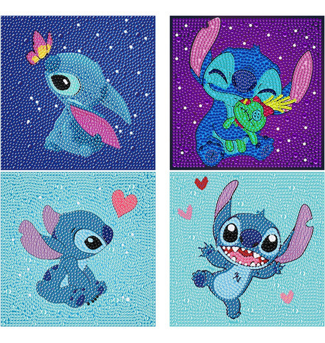Kit De Pintura De Diamante Para Niños 15x15 Cm 0