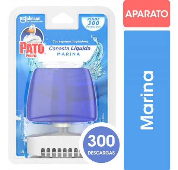 Canasta Líquida Inodoro Pato Marina Aparato + Rep X 12 Unid 1