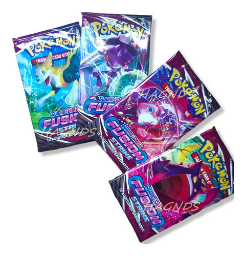 Cartas Pokemon Tcg Sword & Shield Nuevo Booster X4 Premium 0