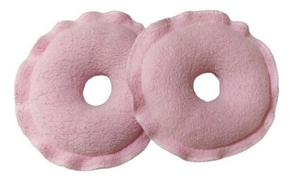 Rosquinhas Para Os Seios - Tecido Algodão Absorvente 3 Pares 1