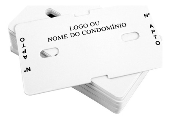 Kit 1 Trava Para Carrinho Condomínio + 20 Cartões Pers. 1