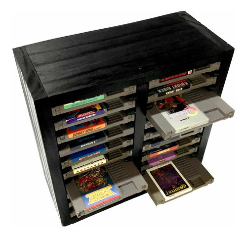Exhibidor Para Juegos De Nintendo Nes Coleccionador Mueble 0