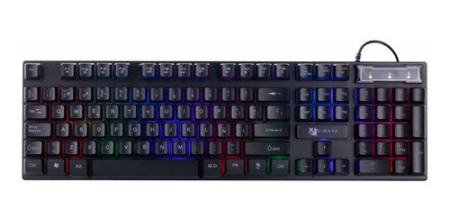 Kit Teclado Combo Gamer Completo 4 En 1 X-lizzard Tranza 1