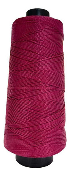 Linha Trico Croche 500m Para Trançar Cabelo - Vinho 0