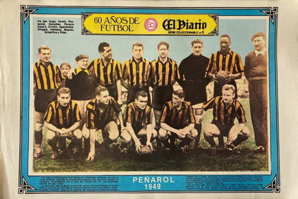 Peñarol 1949 Poster, 60 Años De Fútbol Ez2c 0
