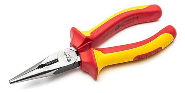 Alicate Media Caña Punta Larga Aislado 6  Sata H15st70131st 0