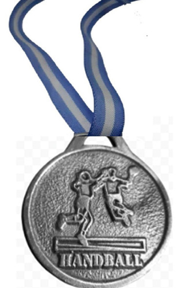 Medallas Deportivas Handball (40mm) Metalicas (pack 20u.) 1 Medallas Deportivas Handball (40mm) Metalicas (pack 20u.) 1